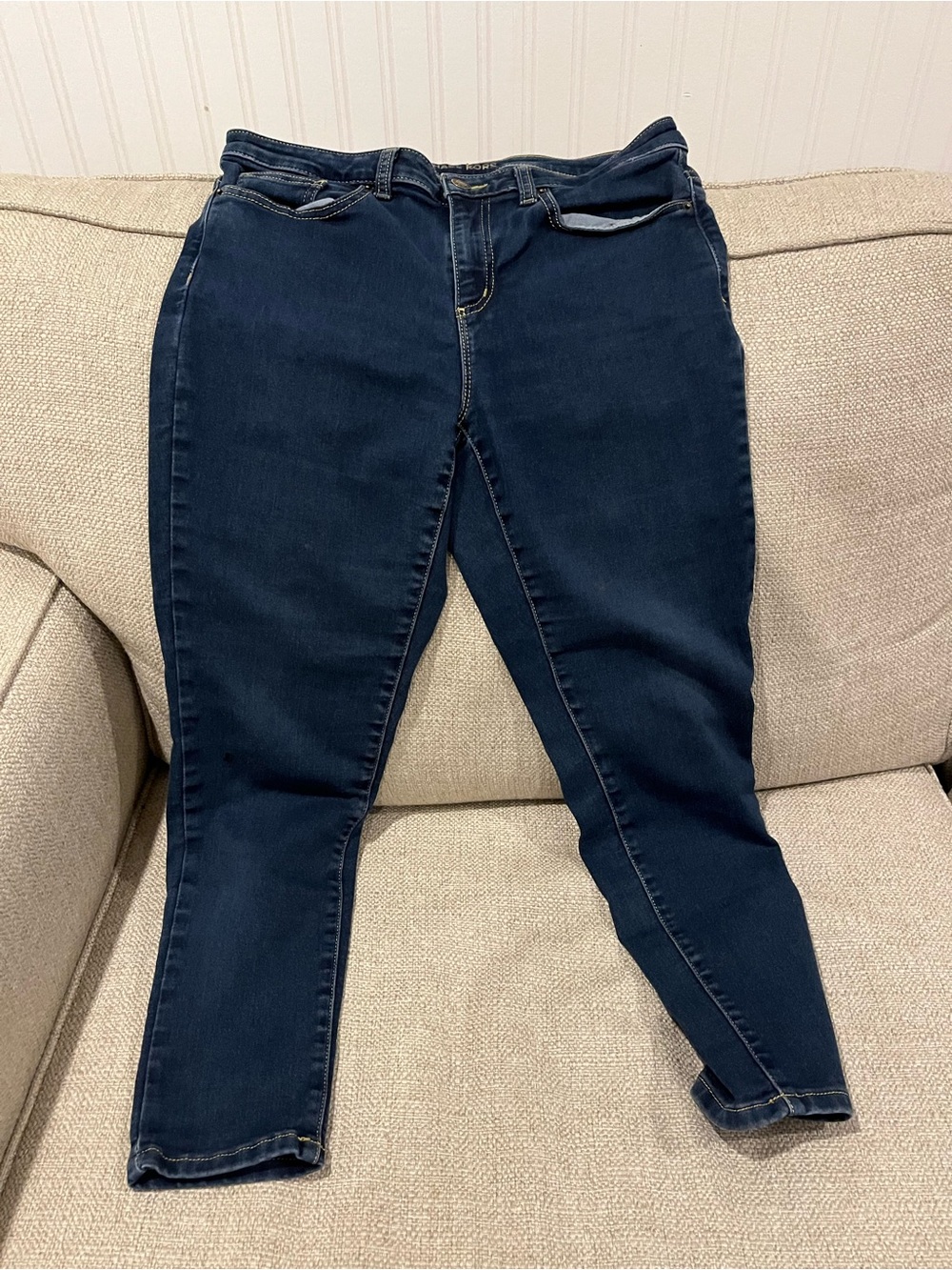 Michael Kors Dark Blue Skinny Jeans
